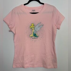 Walt Disney World Shirt Adult Pink Tinker Bell size XL